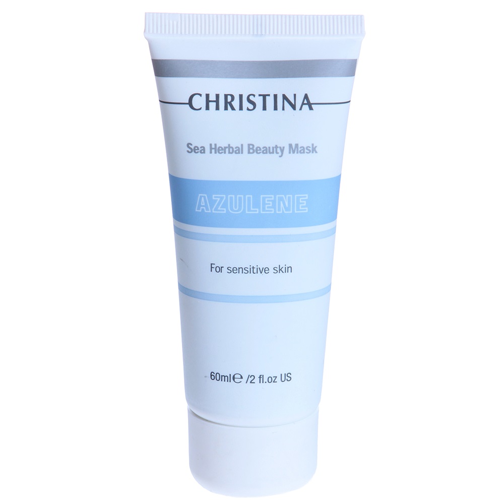 

Маски для лица Christina, Азуленовая маска Christina Sea Herbal Beauty Mask Azulene для чувствительной кожи 60 мл