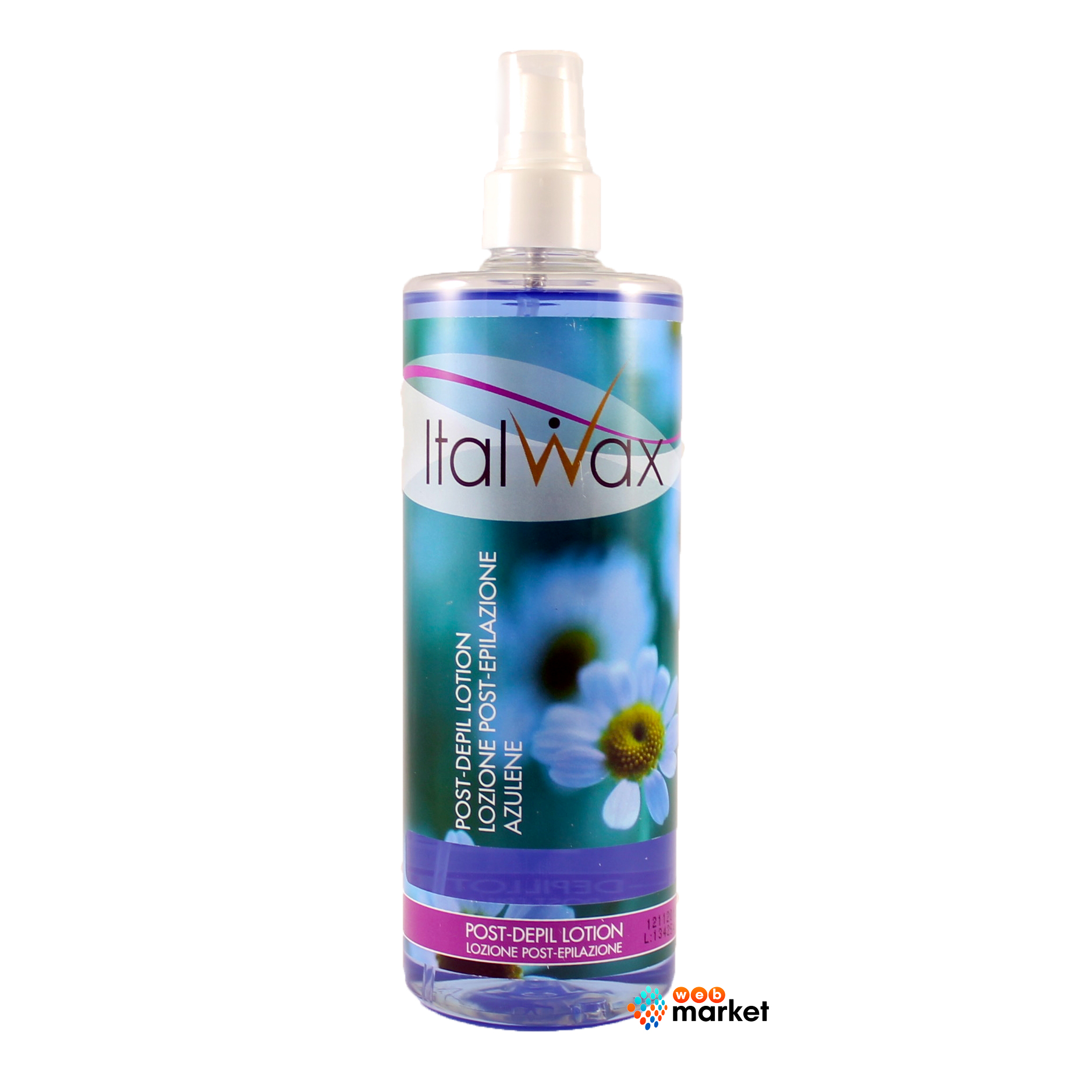 

После депиляции ItalWax, Лосьон ItalWax после депиляции без масла Азулен 500 мл