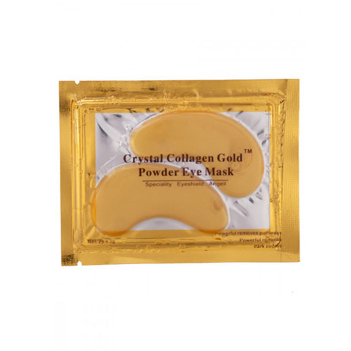 

Маски для лица Crystal, Коллагеновые патчи с золотом Сrystal Collagen Gold Powder Eye Mask 6 г